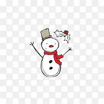 卡通圣诞节元素线稿-空若网 卡通圣诞节元素线稿-空若网