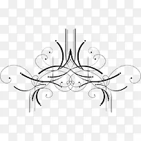 黑白装饰对称图-空若网 黑白装饰对称图-空若网