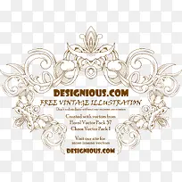 矢量欧式文字边框-空若网 矢量欧式文字边框-空若网