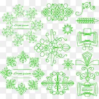 矢量花纹边框9-空若网 矢量花纹边框9-空若网