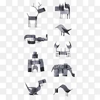 卡通动物插画-空若网 卡通动物插画-空若网