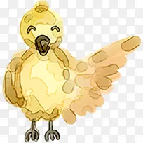 手绘小鸟咖啡厅素材-空若网 手绘小鸟咖啡厅素材-空若网