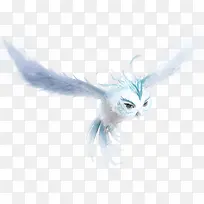 白色手绘小鸟-空若网 白色手绘小鸟-空若网