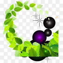 绿树树叶漂浮-空若网 绿树树叶漂浮-空若网