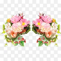 牡丹手绘素材-空若网 牡丹手绘素材-空若网