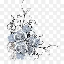 卡通手绘牡丹花-空若网 卡通手绘牡丹花-空若网