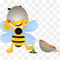 卡通可爱蜜蜂-空若网 卡通可爱蜜蜂-空若网