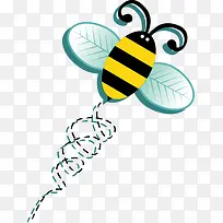 卡通手绘蜜蜂图案-空若网 卡通手绘蜜蜂图案-空若网