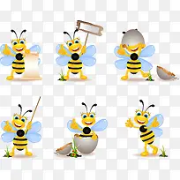 卡通小蜜蜂-空若网 卡通小蜜蜂-空若网