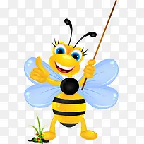 卡通可爱蜜蜂-空若网 卡通可爱蜜蜂-空若网