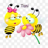 手绘蜜蜂-空若网 手绘蜜蜂-空若网