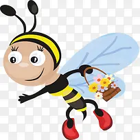 卡通蜜蜂-空若网 卡通蜜蜂-空若网