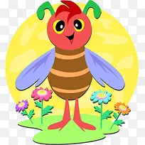 卡通蜜蜂-空若网 卡通蜜蜂-空若网