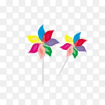 手绘风车-空若网 手绘风车-空若网