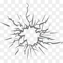 矢量手绘碎玻璃-空若网 矢量手绘碎玻璃-空若网
