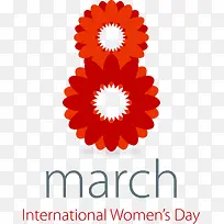 可爱节日妇女节设计-空若网 可爱节日妇女节设计-空若网