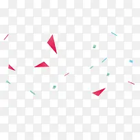 节日素材红色三角形几何图形-空若网 节日素材红色三角形几何图形-空若网