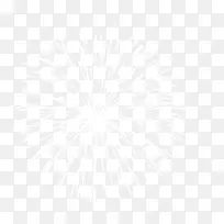 手绘白色线条礼花-空若网 手绘白色线条礼花-空若网