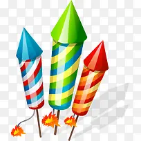 卡通可爱礼花-空若网 卡通可爱礼花-空若网