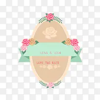 矢量婚礼花边框-空若网 矢量婚礼花边框-空若网