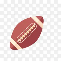 卡通矢量简约可爱橄榄球-空若网 卡通矢量简约可爱橄榄球-空若网