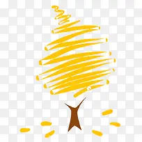 简约手绘树-空若网 简约手绘树-空若网