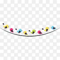 小鸟分割素材矢量图-空若网 小鸟分割素材矢量图-空若网