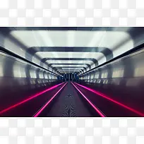 彩色绚烂流光隧道-空若网 彩色绚烂流光隧道-空若网