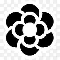 多色彩可爱花朵图标-空若网 多色彩可爱花朵图标-空若网