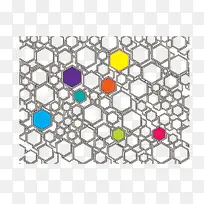 矢量六边形素材-空若网 矢量六边形素材-空若网
