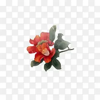 红色多层创意花朵-空若网 红色多层创意花朵-空若网