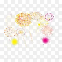 彩色绽放烟花-空若网 彩色绽放烟花-空若网