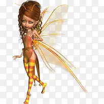 可爱翅膀小精灵-空若网 可爱翅膀小精灵-空若网