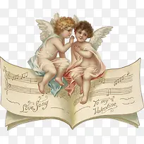 卡通手绘天使翅膀-空若网 卡通手绘天使翅膀-空若网