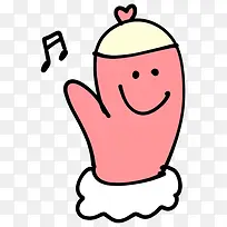 手绘手套-空若网 手绘手套-空若网