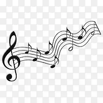 手绘音符-空若网 手绘音符-空若网