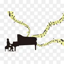 音符 音乐 乐谱 文艺 才-空若网 音符 音乐 乐谱 文艺 才-空若网