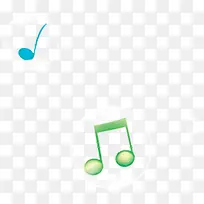彩色时尚青春音符卡通-空若网 彩色时尚青春音符卡通-空若网