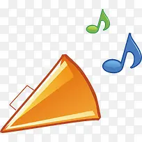 大喇叭png矢量元素-空若网 大喇叭png矢量元素-空若网