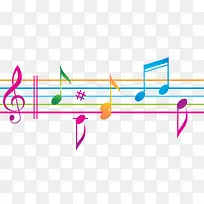 彩色音符-空若网 彩色音符-空若网