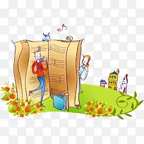 手绘音乐家-空若网 手绘音乐家-空若网