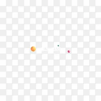 彩色散乱小球-空若网 彩色散乱小球-空若网