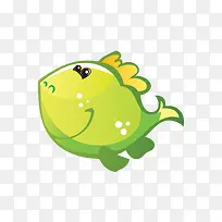 卡通可爱小鱼免抠素材-空若网 卡通可爱小鱼免抠素材-空若网