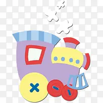 卡通可爱小火车-空若网 卡通可爱小火车-空若网
