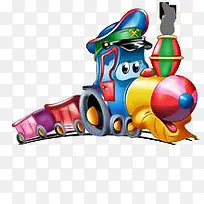 手绘小火车-空若网 手绘小火车-空若网