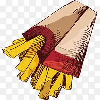 手绘中国美食小吃-空若网 手绘中国美食小吃-空若网