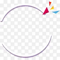 圆圈卡通圆形三角形图标-空若网 圆圈卡通圆形三角形图标-空若网