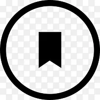 书签圆形按钮图标-空若网 书签圆形按钮图标-空若网