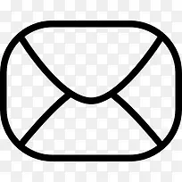 圆形的信封图标-空若网 圆形的信封图标-空若网