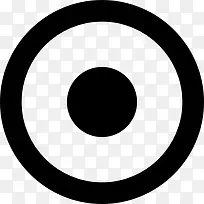 REC的圆形按钮图标-空若网 REC的圆形按钮图标-空若网